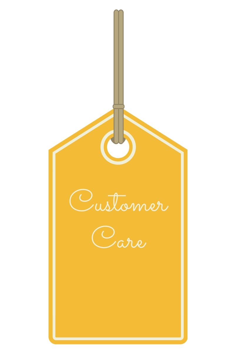 Customer Care Label